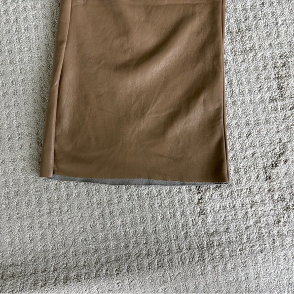 Good American Faux Leather Wide Leg Pull On Pants Size 3XL - Picture 6 of 11